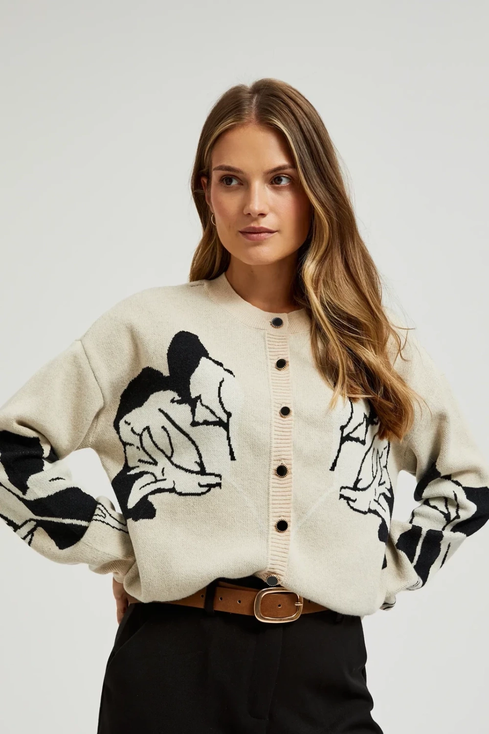 Marisse Women&#039;s Sweater Z-Sw-4563 L.Beige