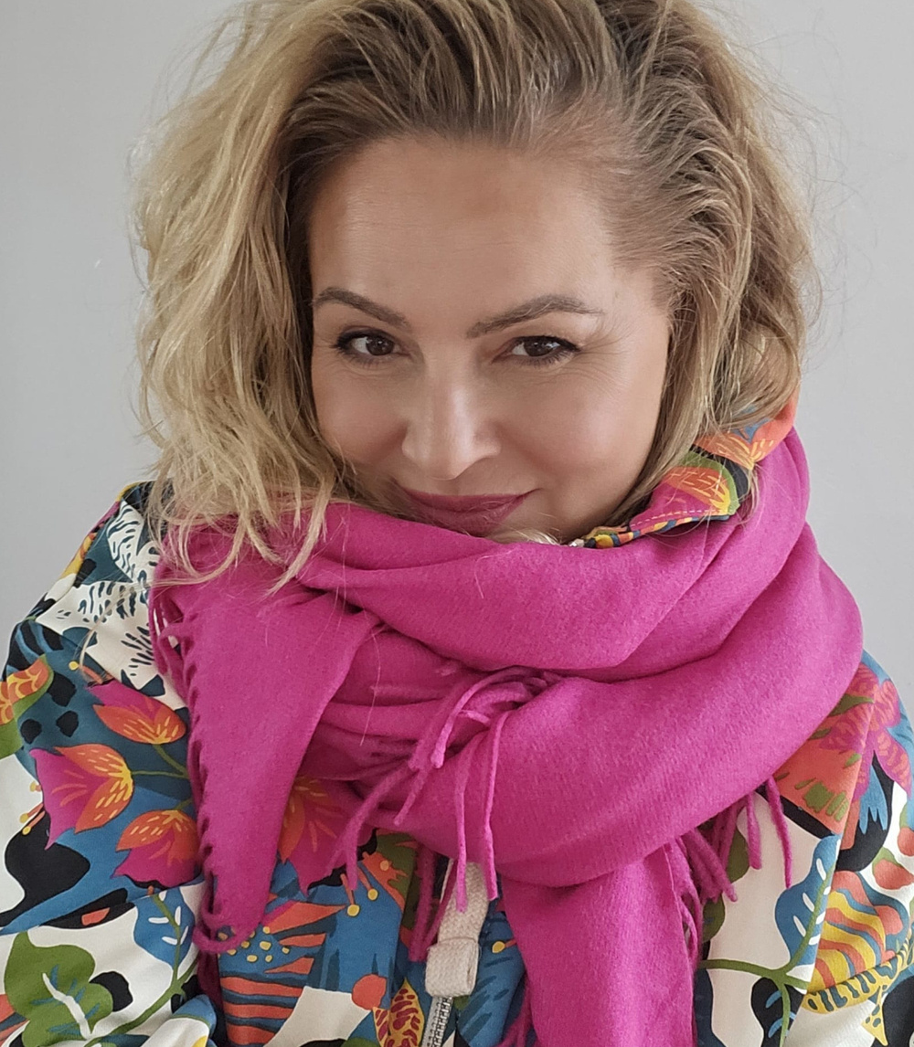 Pri Scarf Thick scarf tassels single color warm soft 200x70 cm