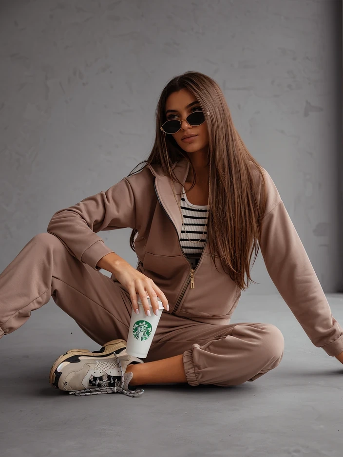 Resti Women's Cotton Tracksuit Set