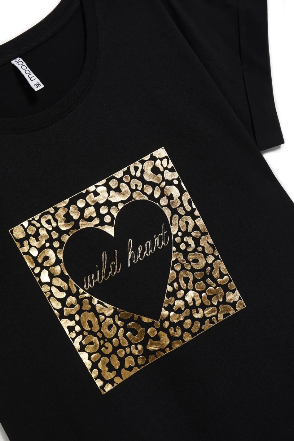 Marisse Women's T-Shirt L-Ts-4626 Black