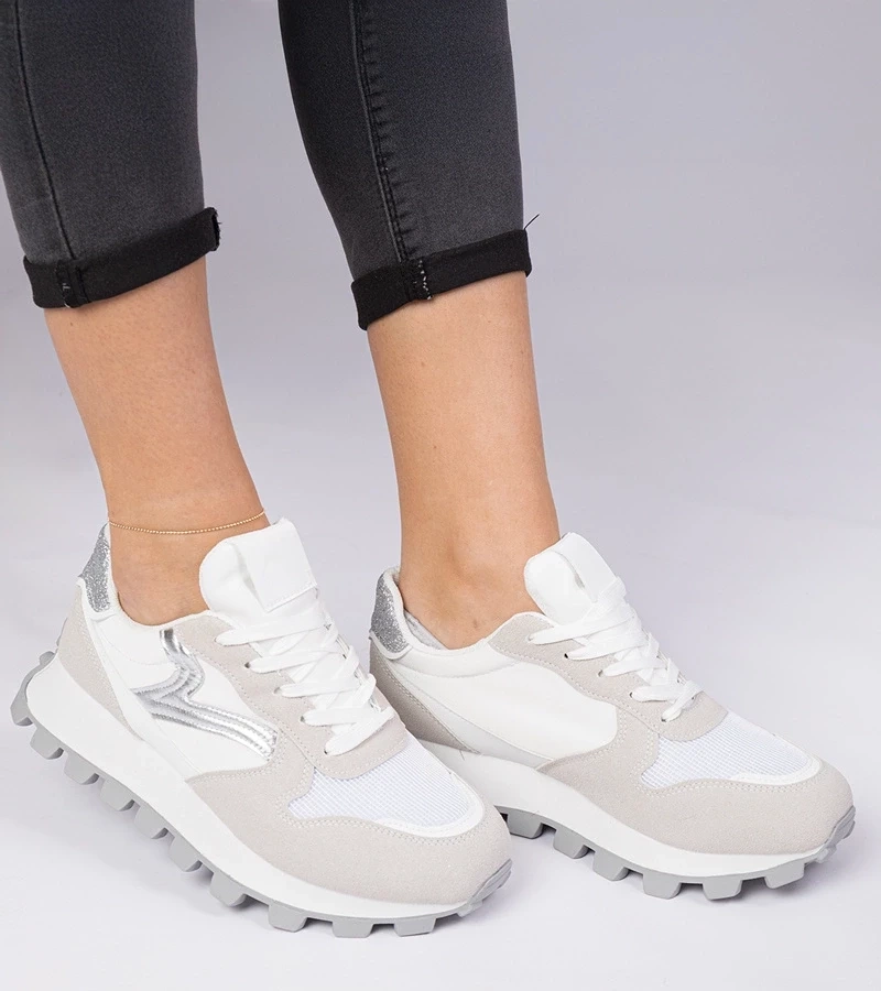 Gemre Adidași sport albi pentru femei Melinda