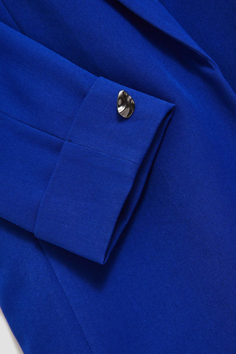 Marisse Smooth Jacket With 3/4 Sleeves, Blue