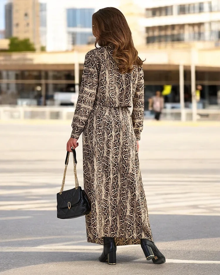 Resti Patterned Women&#039;s Set