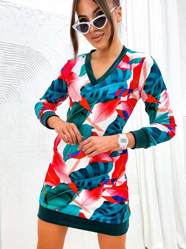 Resti Women's mini dress with original pattern
