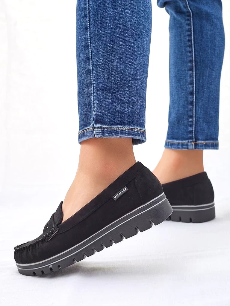 Resti Women's eco-suede moccasins Bellisse