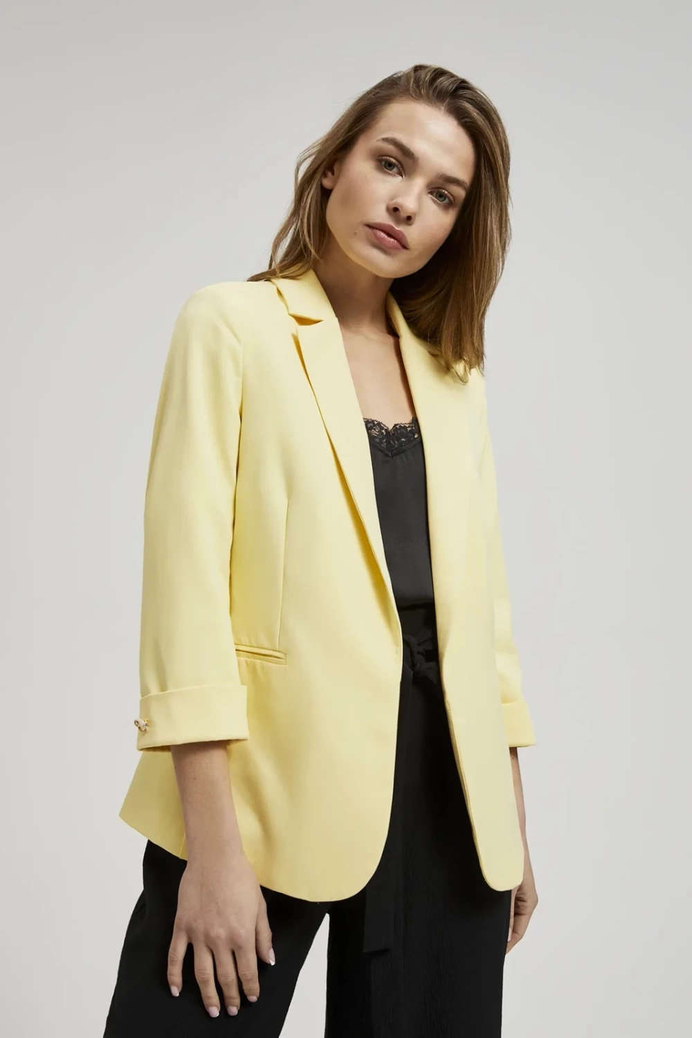 Marisse Women&#039;s Jacket L-Mr-4308 L.Yellow