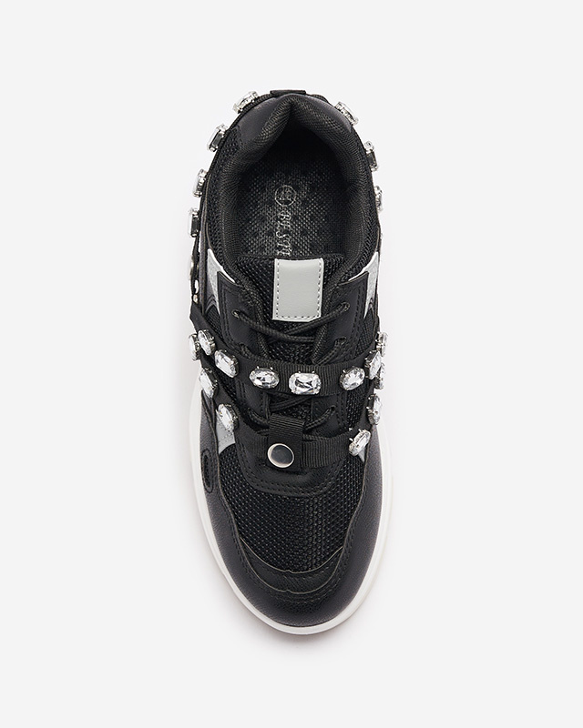 Resti Black women&#039;s sneakers with a thick sole Natsumi - Footwear