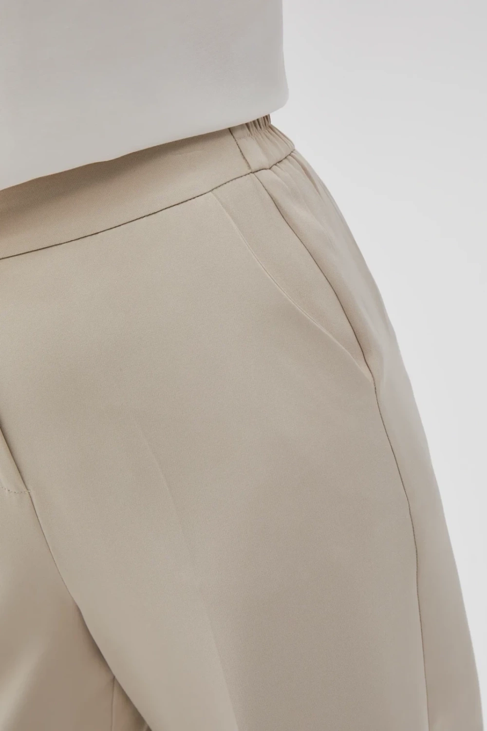 Marisse Women's Trousers L-Sp-4607 L.Beige