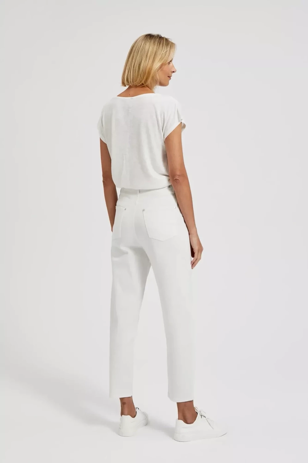 Marisse Women&#039;s Jeans L-Je-4300 Off White