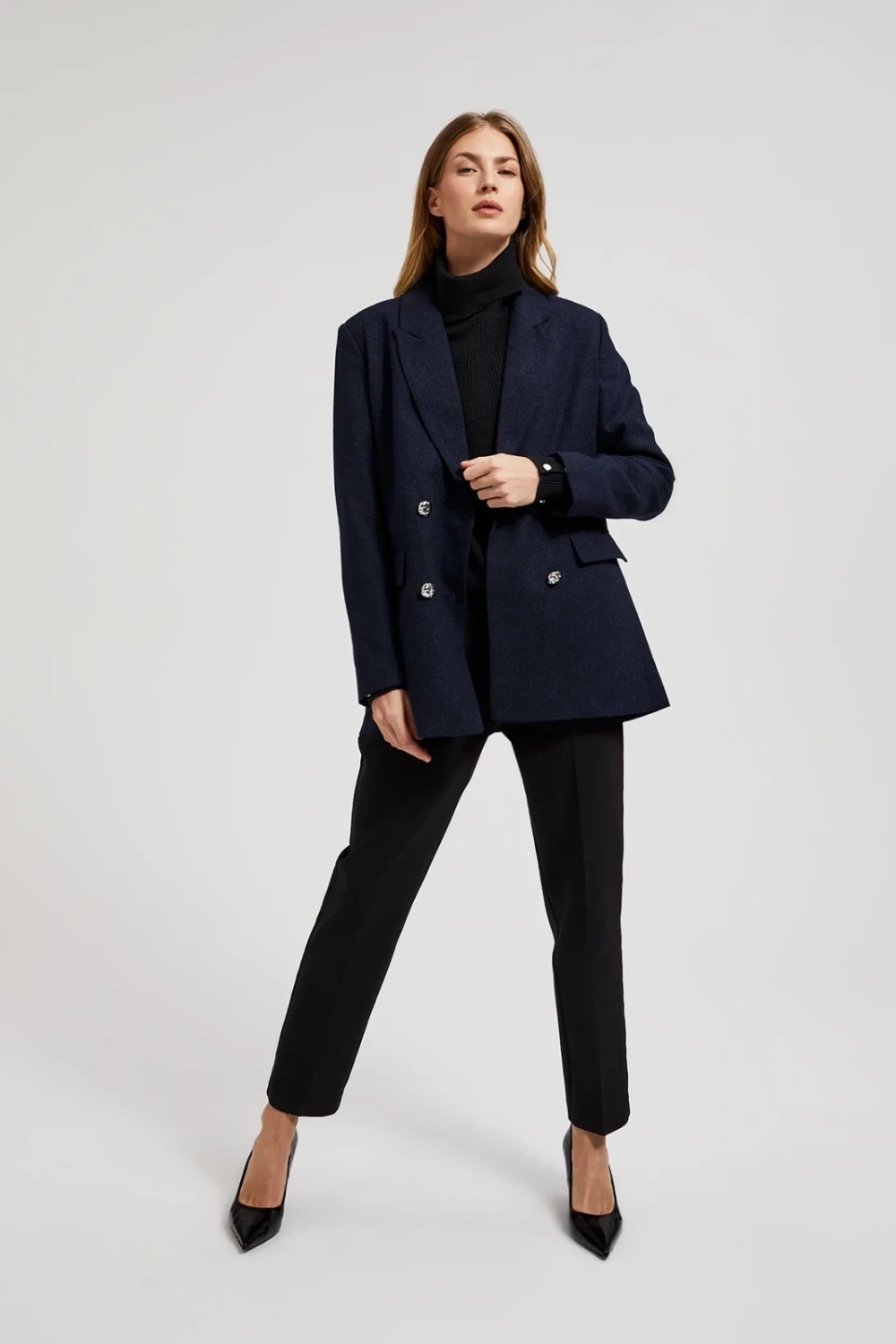 Marisse Women&#039;s Jacket Z-Mr-4518 Navy