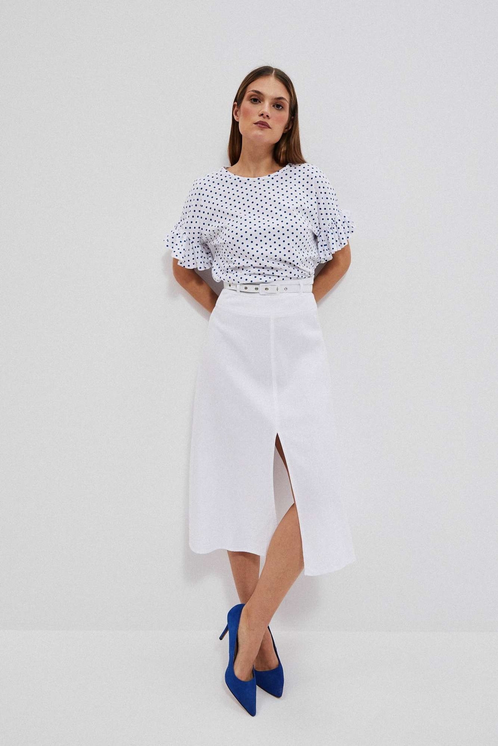 Marisse Women&#039;s Skirt L-Sc-4020 White