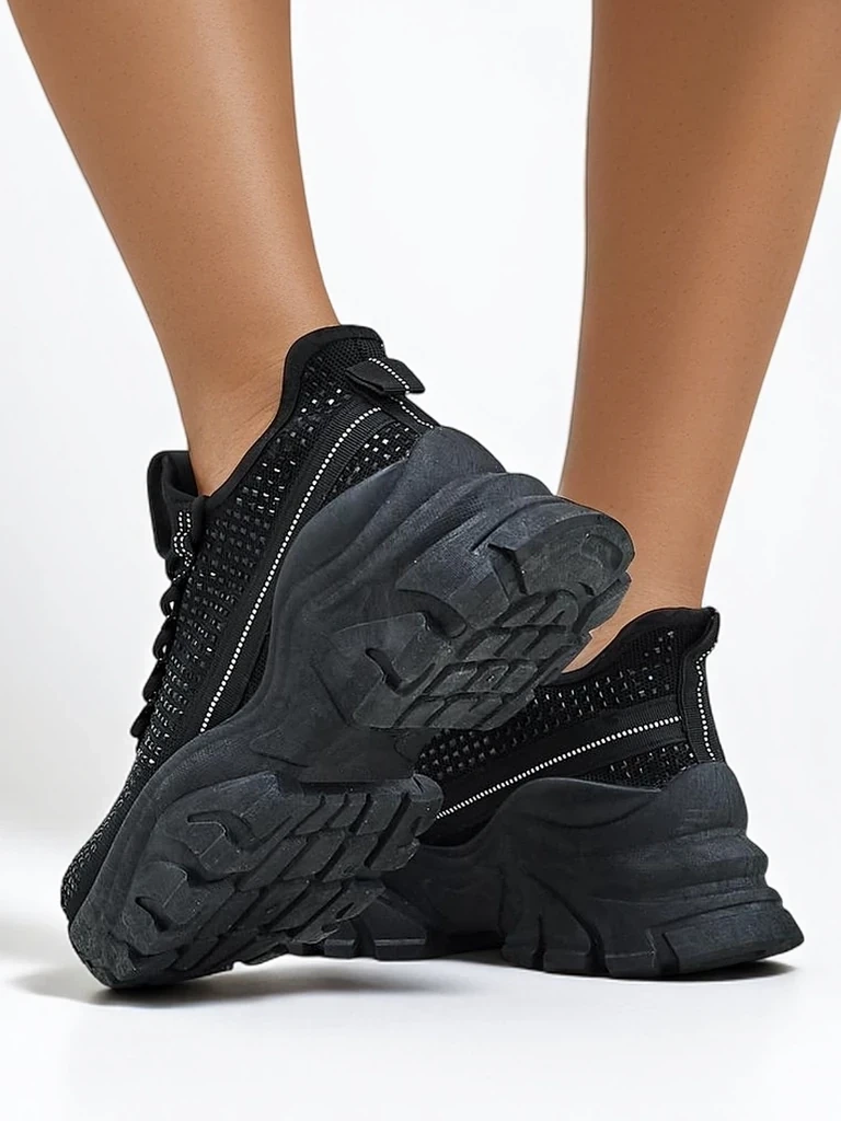 Resti Women&#039;s Sport Sneakers with Rhinestones Blysco