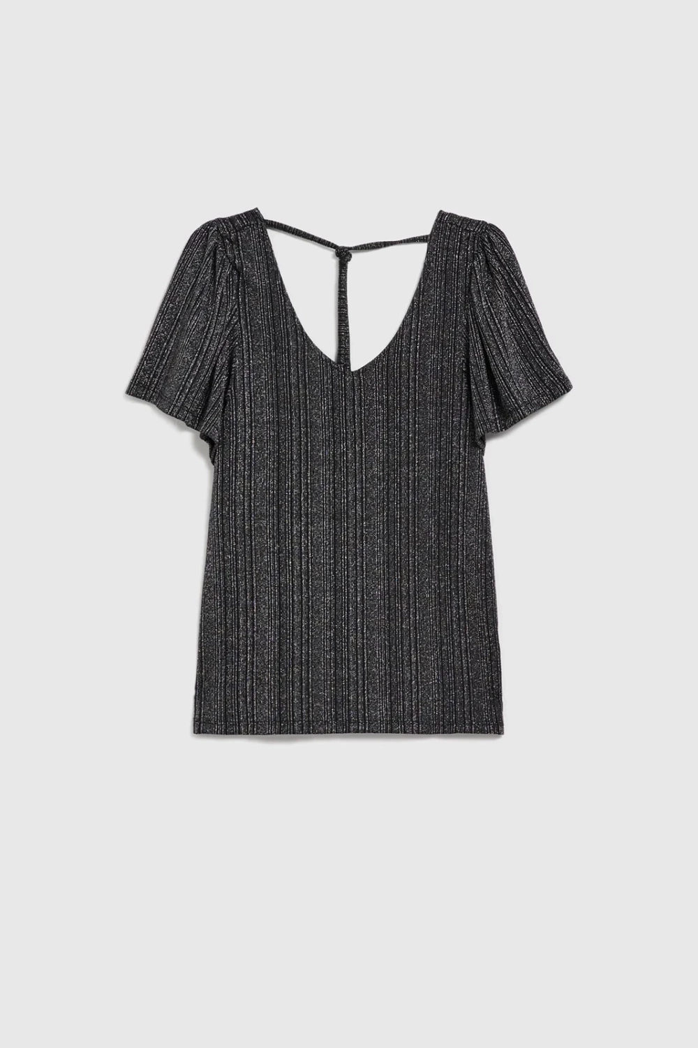 Marisse Women's T-Shirt Z-Ts-4528 Silver