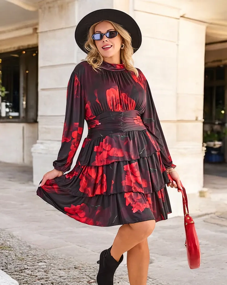 Resti Women's knee-length dress with print