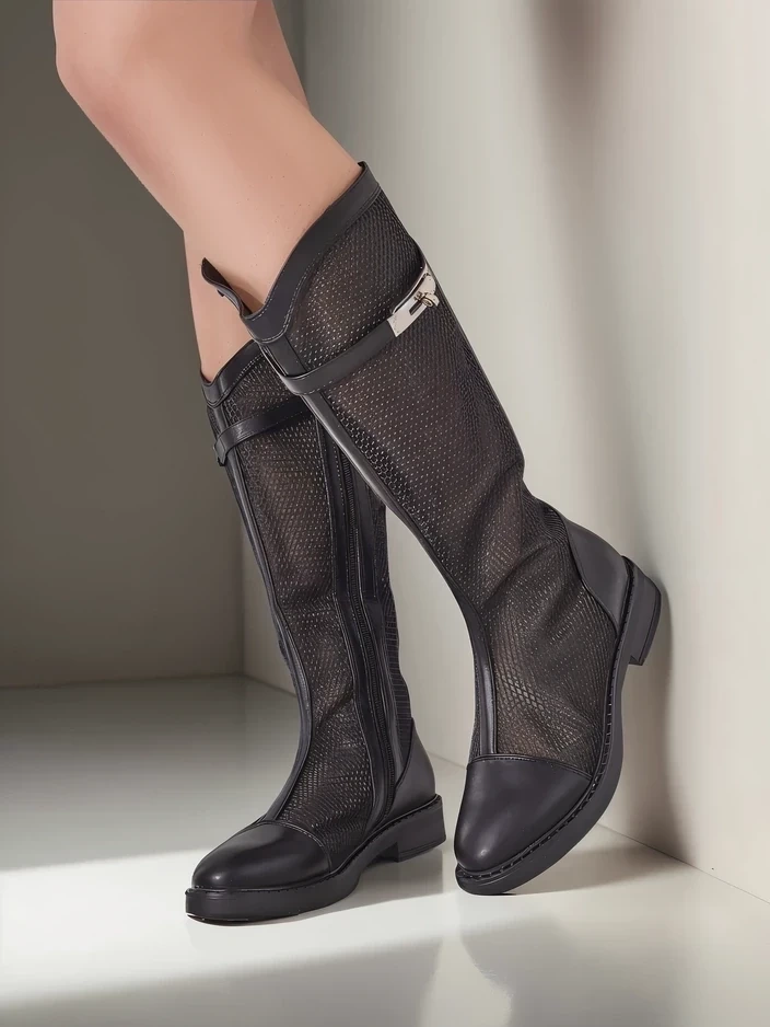 Resti High perforated women's ankle boots Ovittole