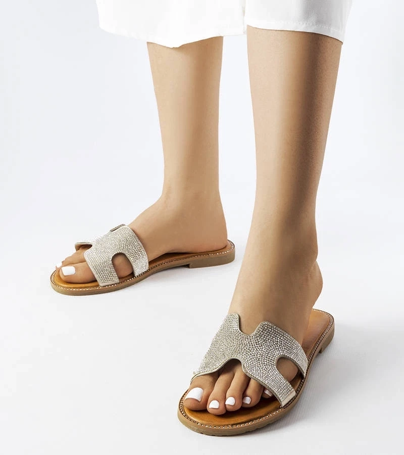 D/CEO Silver loafers Ilana