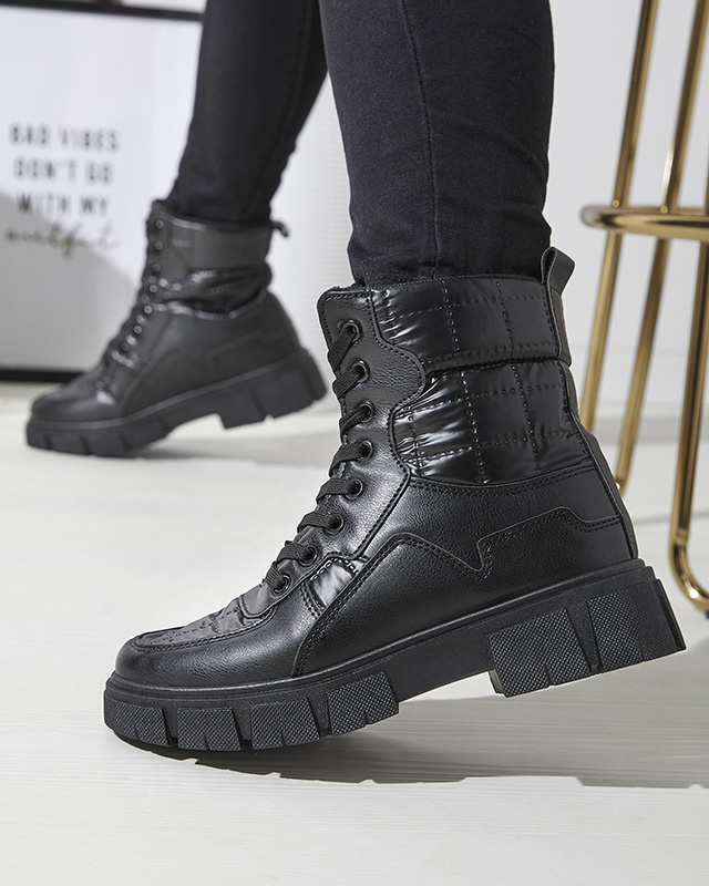 Resti Black women&#039;s non-heated Qertera bagger boots