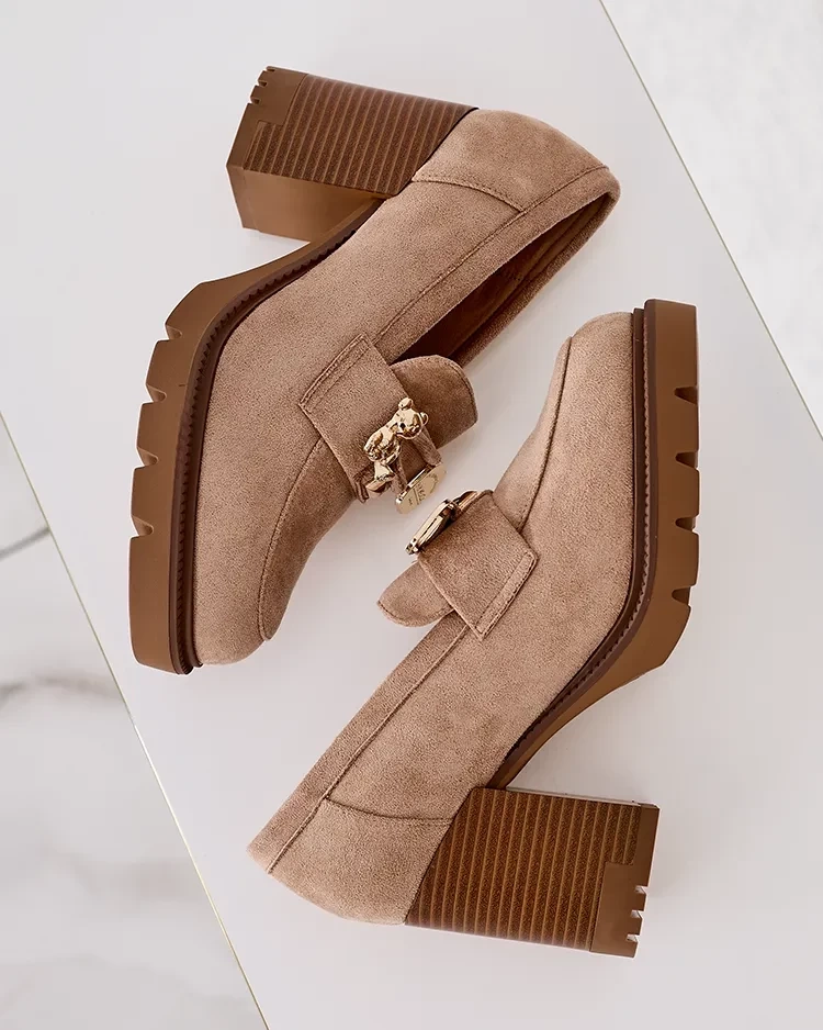 Resti Women&#039;s moccasins on a high post Nezii