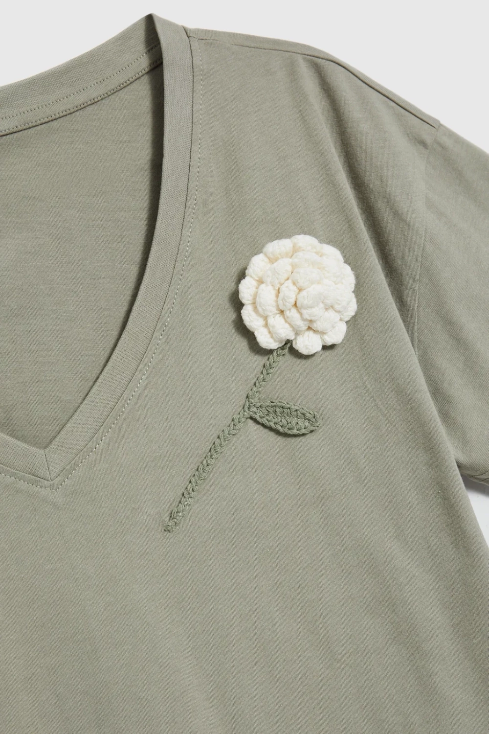 Marisse Women's T-Shirt L-Ts-4660 Olive