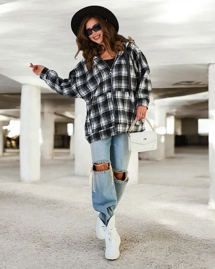 Resti Women's Shirt Type Coat