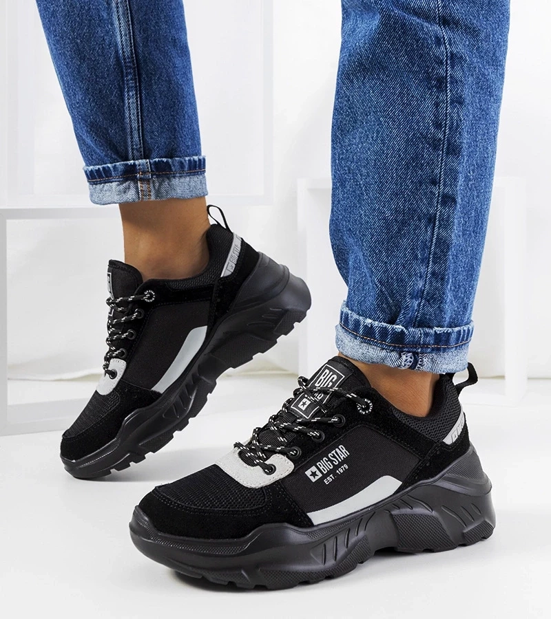 D/CEO Black Big Star sneakers JJ274289