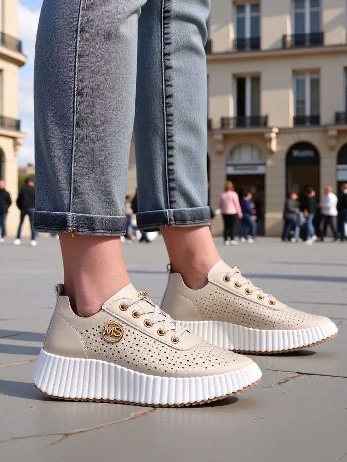 Resti Women's sporty lace-up sneakers Jovenes