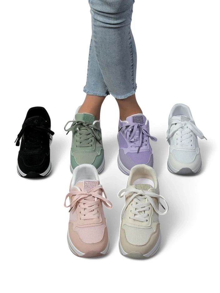 Resti Women's sporty platform sneakers Revided