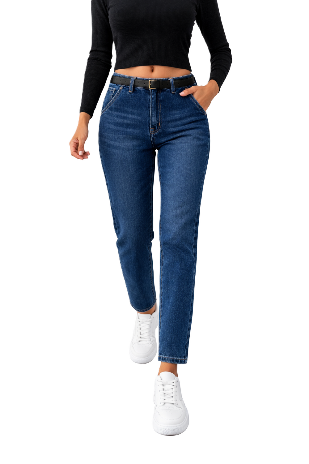 M.Sara - Дамски дънки с висока талия