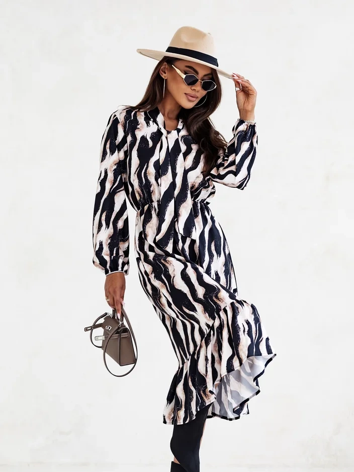Resti Women's midi dress with print