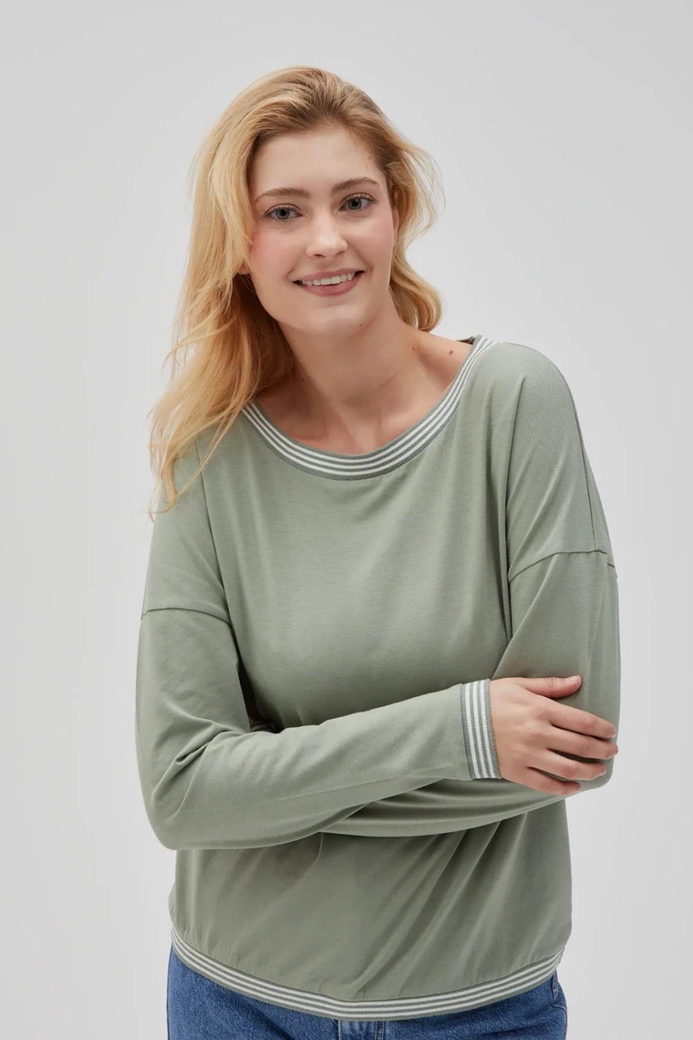 Marisse Women&#039;s Blouse L-Ts-4617 Olive