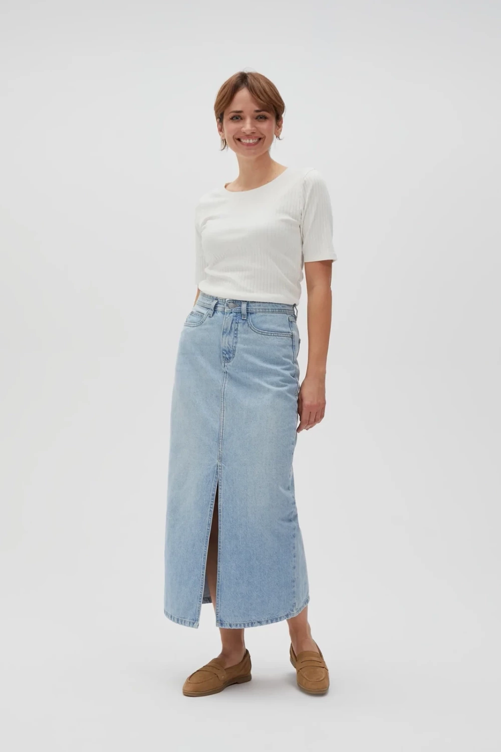 Marisse Women&#039;s Skirt L-Sc-4601 L.Blue