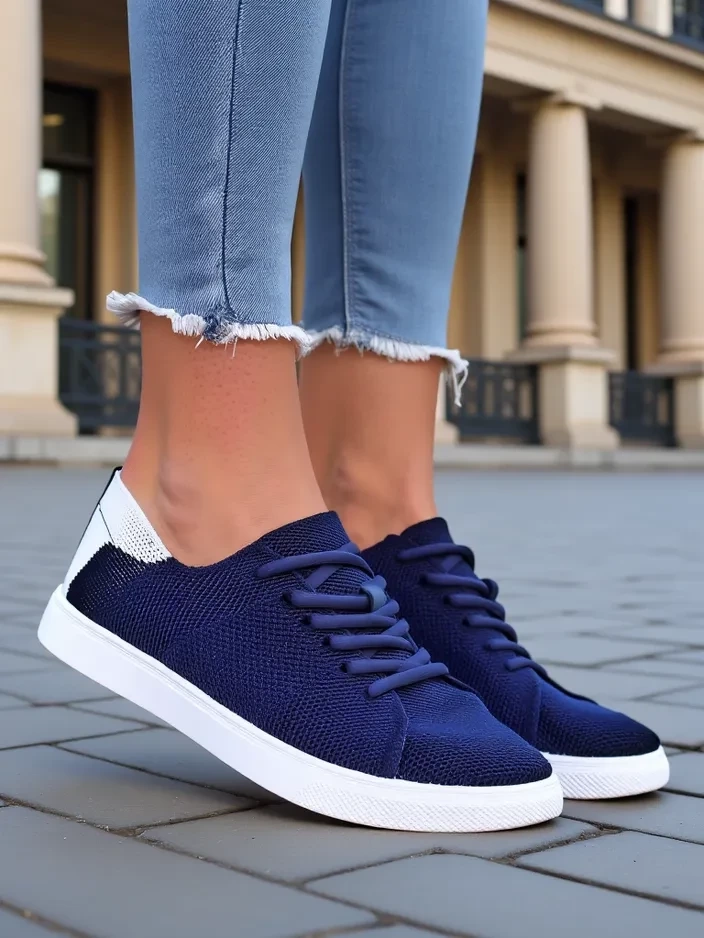 Resti Women's fabric sports shoes Esellaf