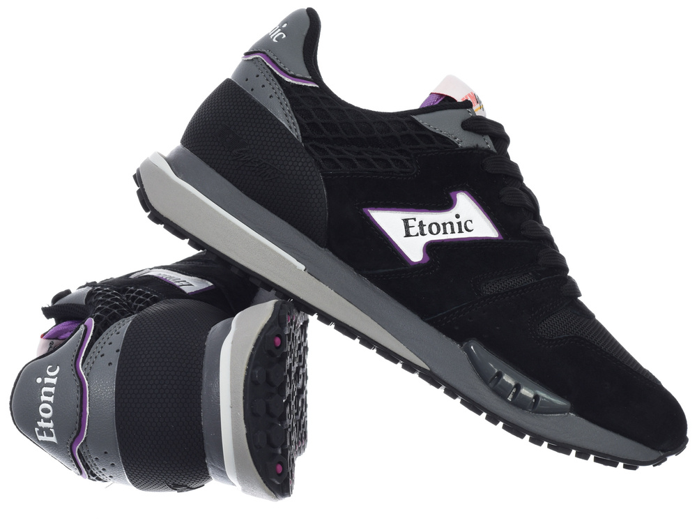 Високи черни маратонки ETONIC QUASAR ZX