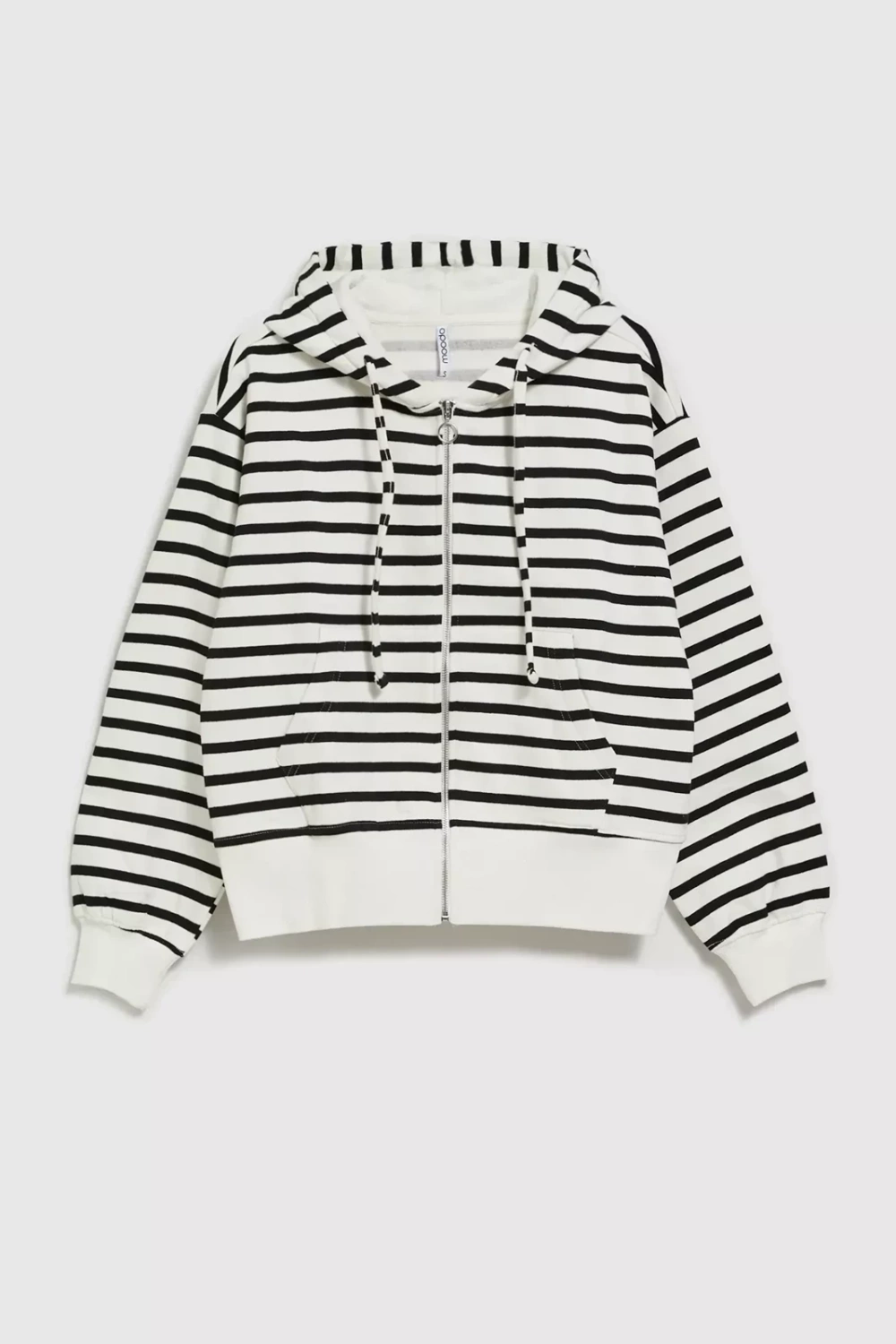 Marisse Women&#039;s Sweatshirt L-Bl-4307 White_Black