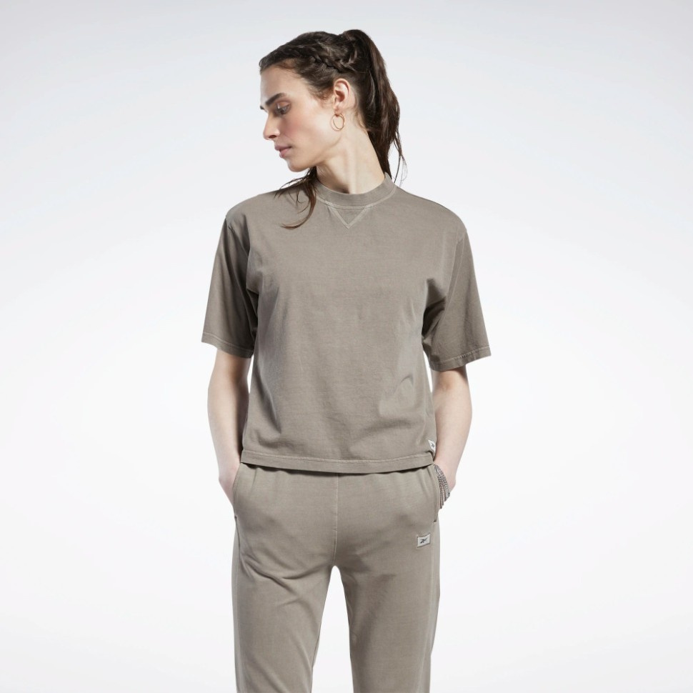 Тениска REEBOK CL RBK ND BOXY