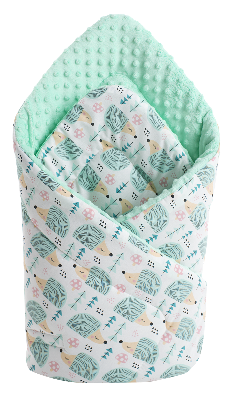 Medi Partners Double-Sided Baby Wrap Cotton + Minky