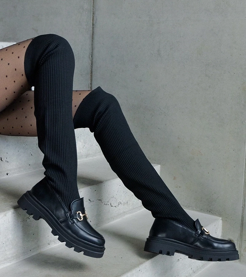 D/CEO Black insulated boots Castro
