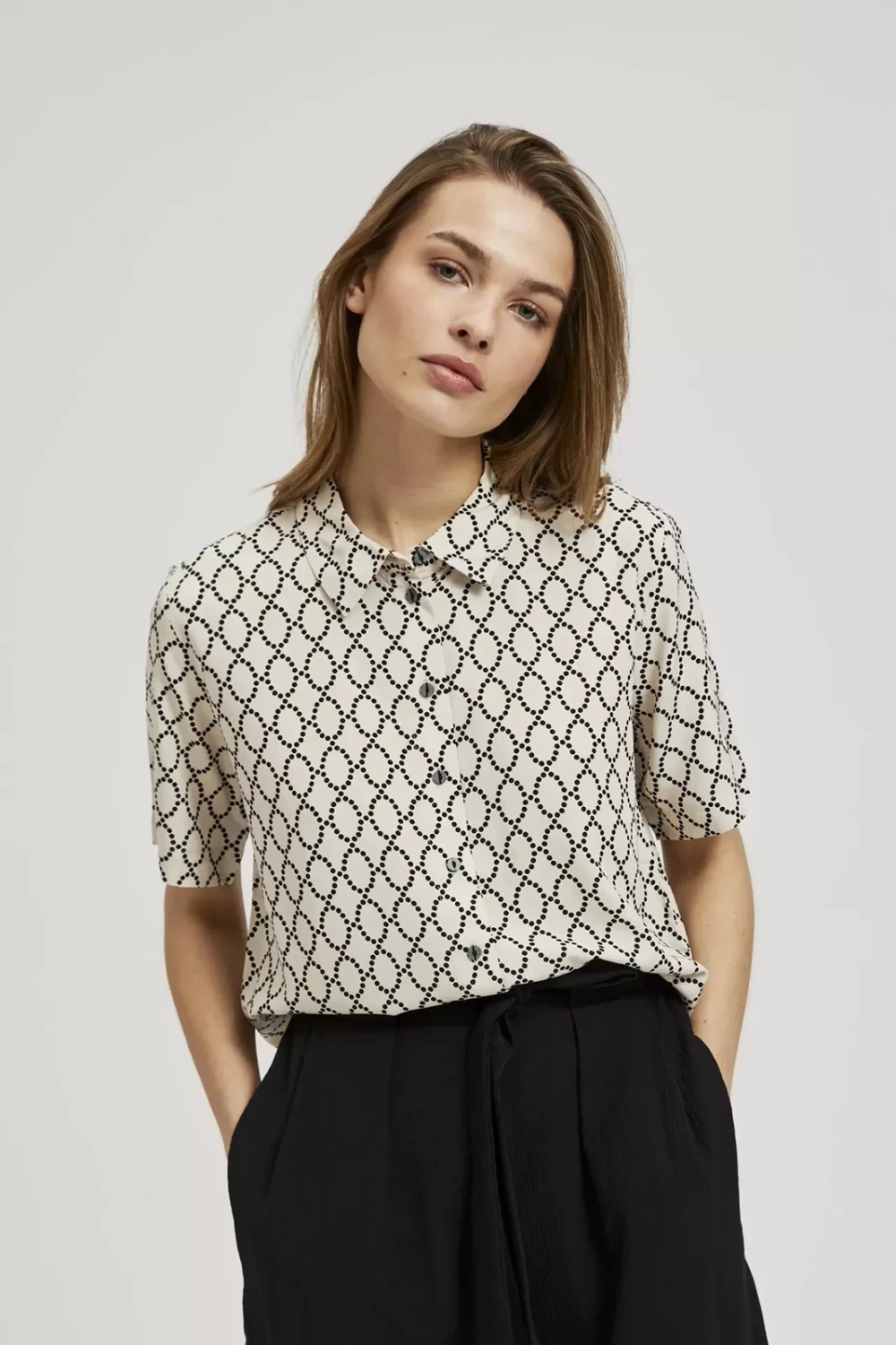 Marisse Women&#039;s Shirt L-Ko-4330 L.Beige