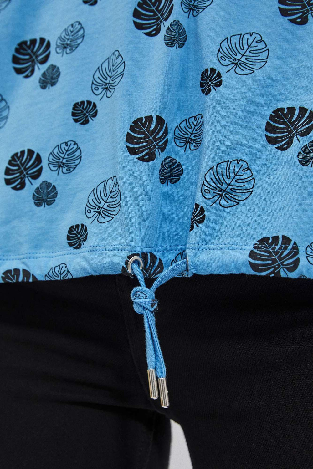 WOMEN'S T-SHIRT L-TS-4021 L.Blue