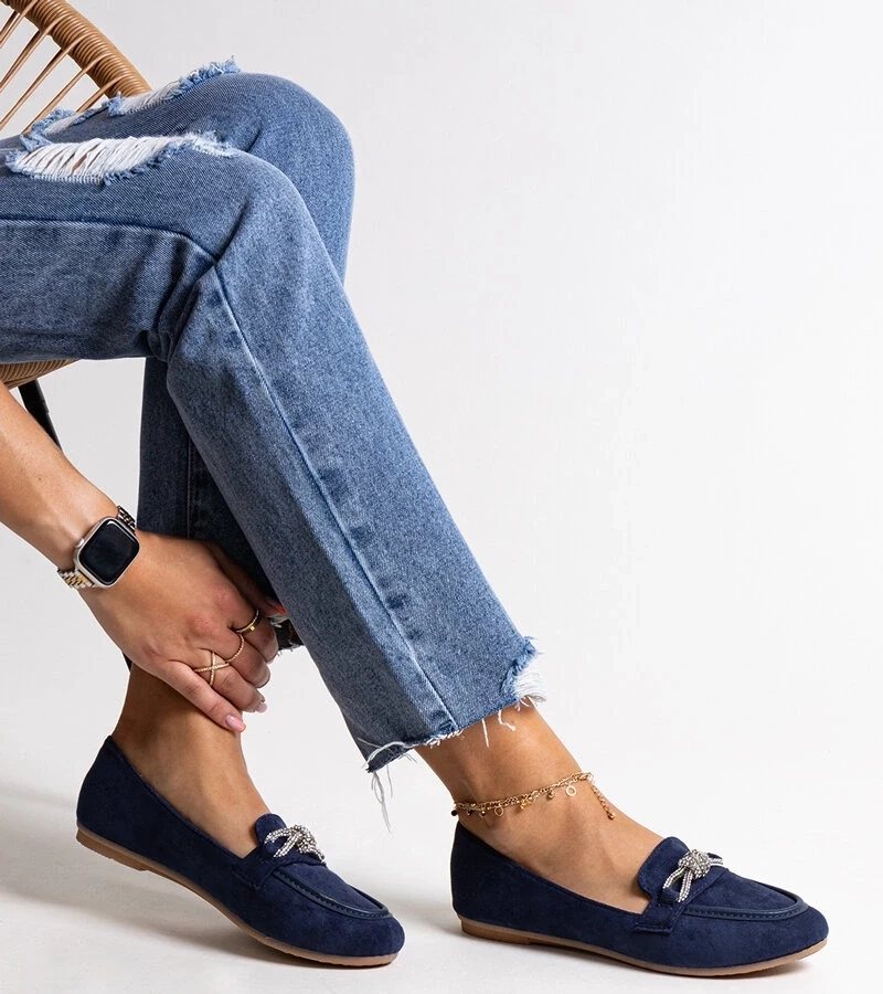 D/CEO Silver loafers Ilana