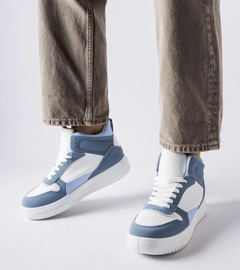 Gemre Adidași cu gleznă albastru Adite