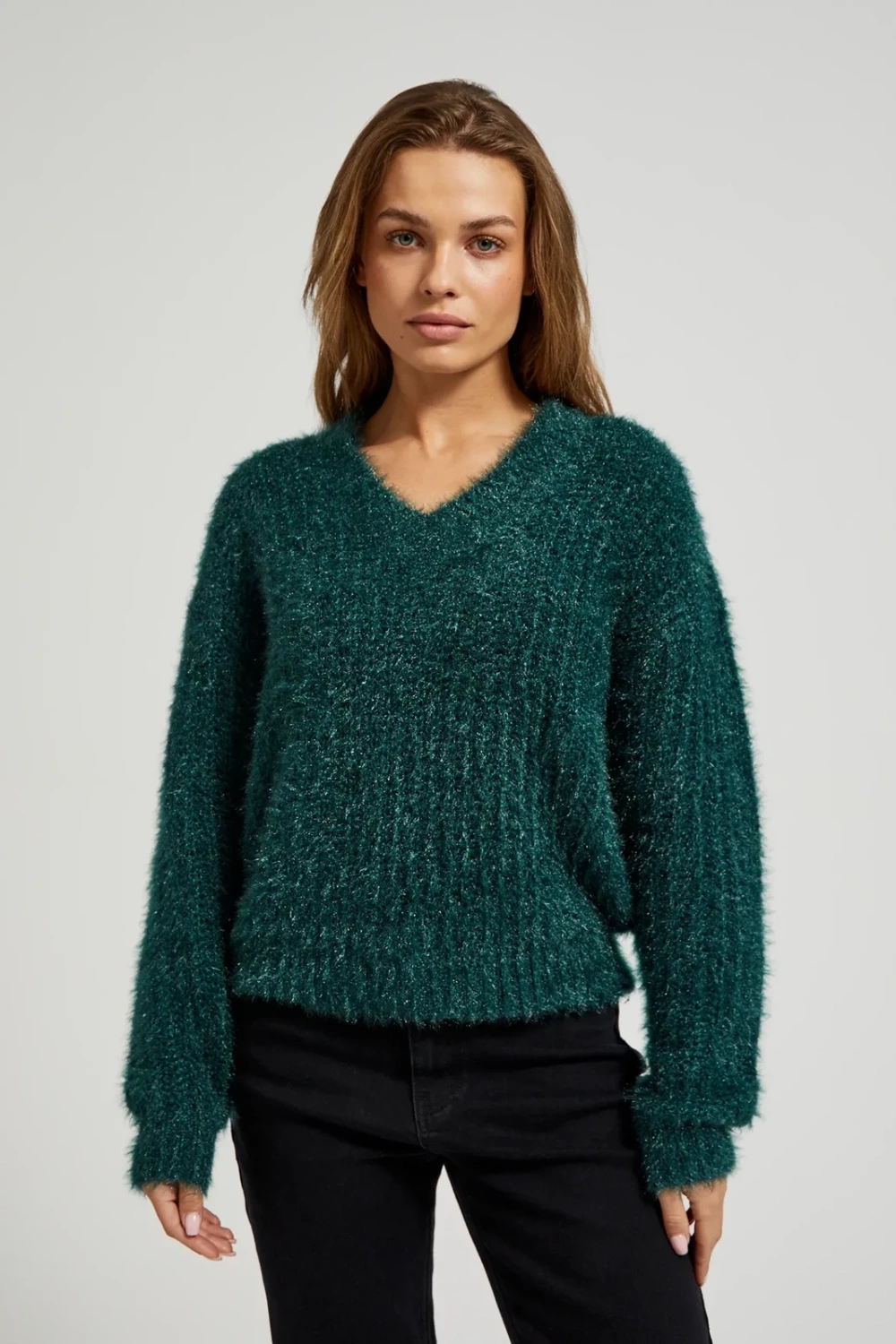 Marisse Women&#039;s Sweater Z-Sw-4541 D.Green