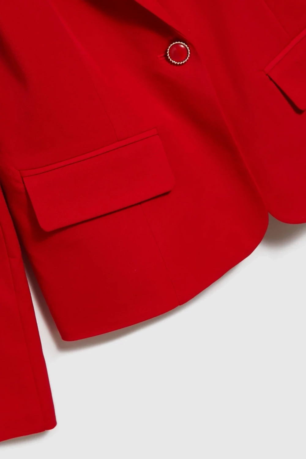 Marisse Women's Jacket L-Mr-4609 Red