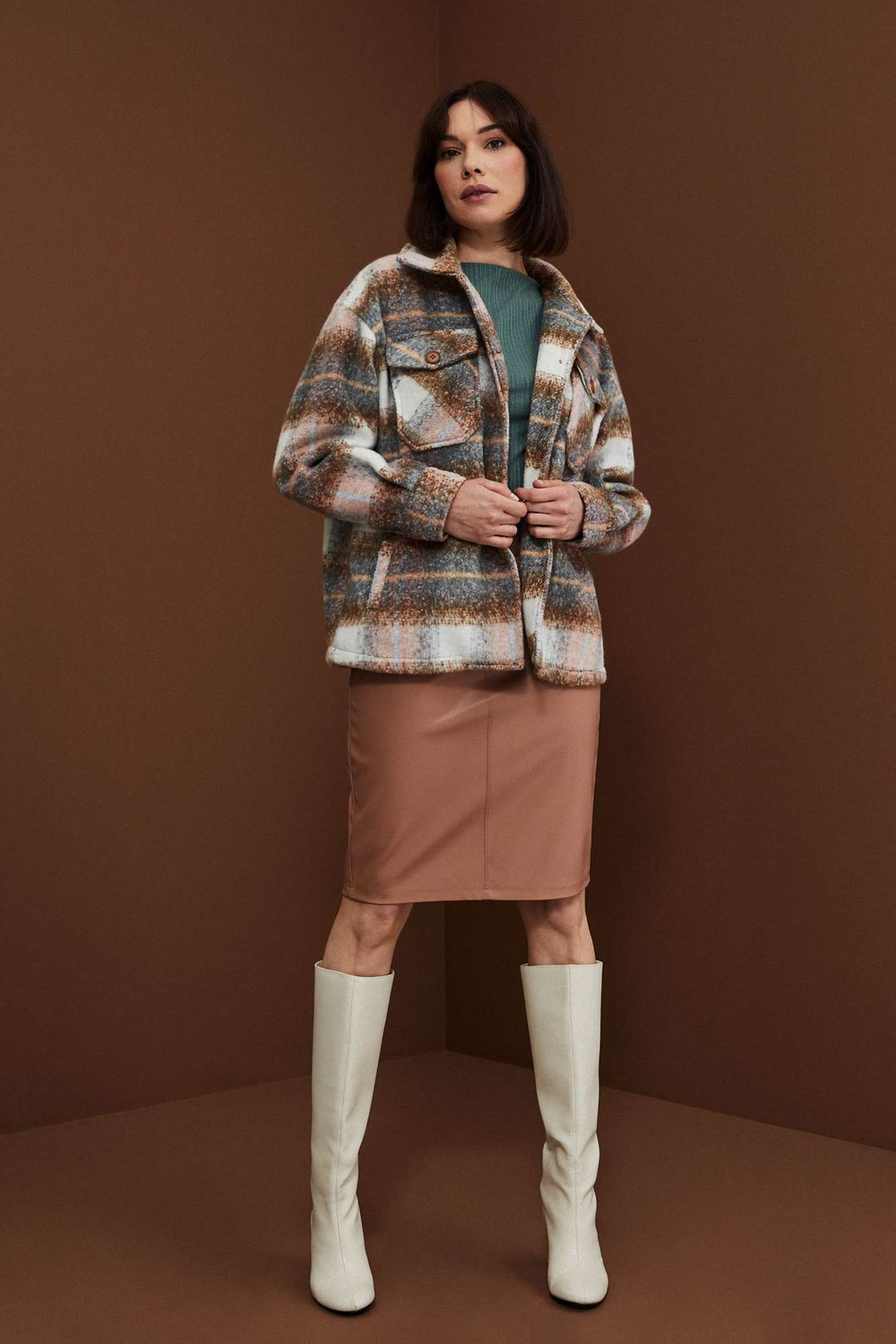 Marisse Jacket Z-Ku-3911 Brown
