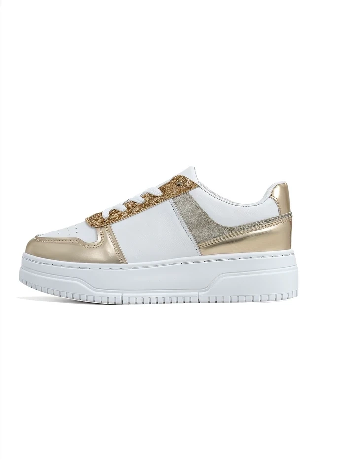 Resti Women's Sneakers with Glitter Qisofi