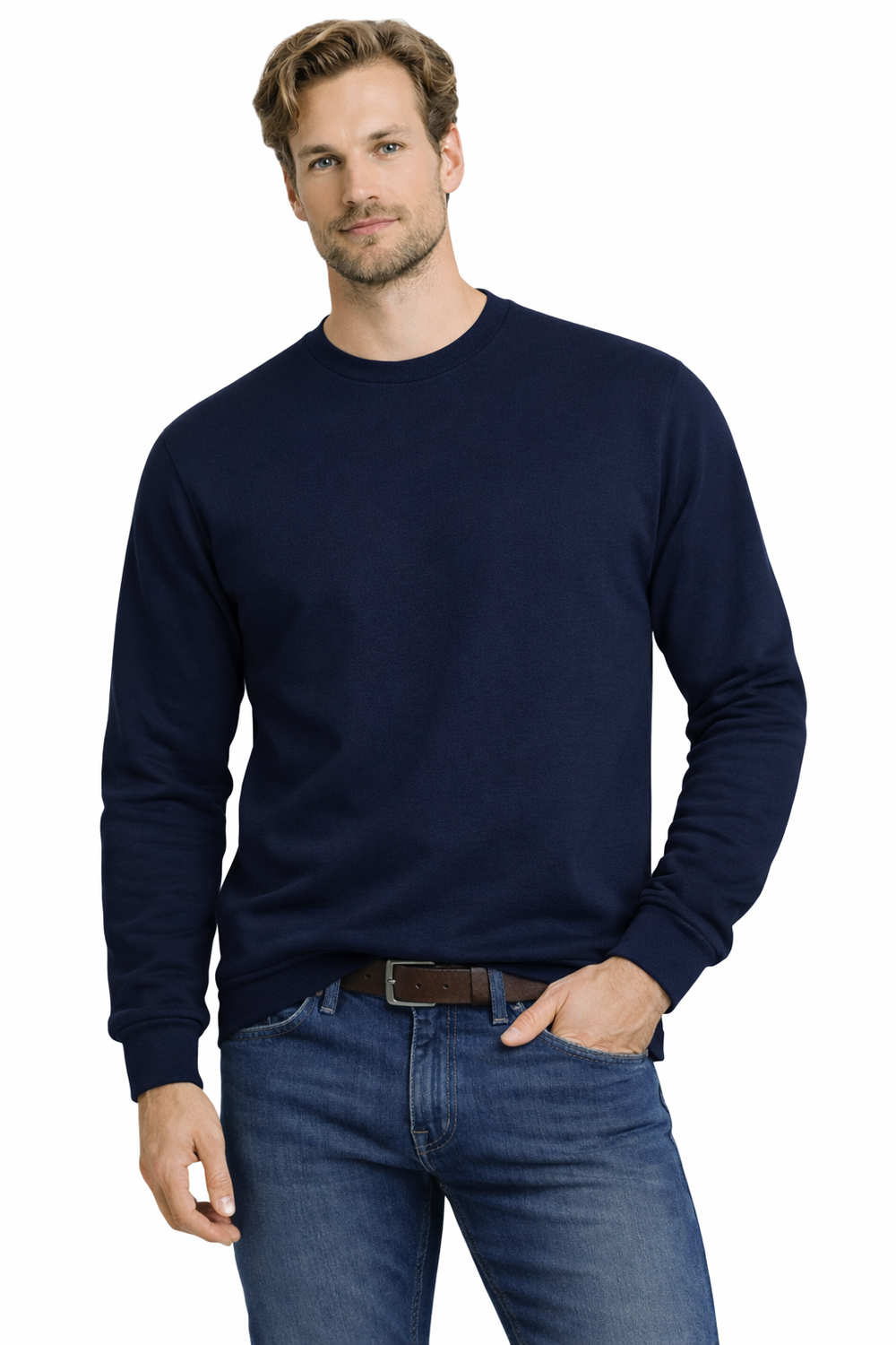 Мъжки суитшърт J.Style, син