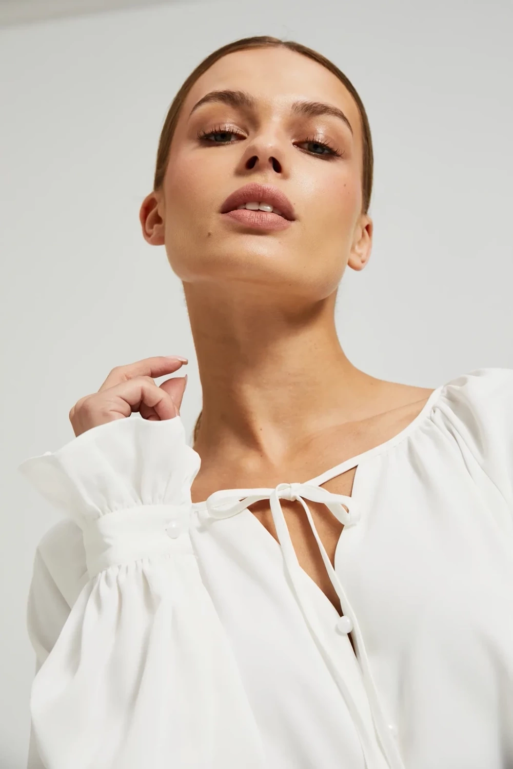 Marisse Women's Shirt Z-Ko-4521 Off White