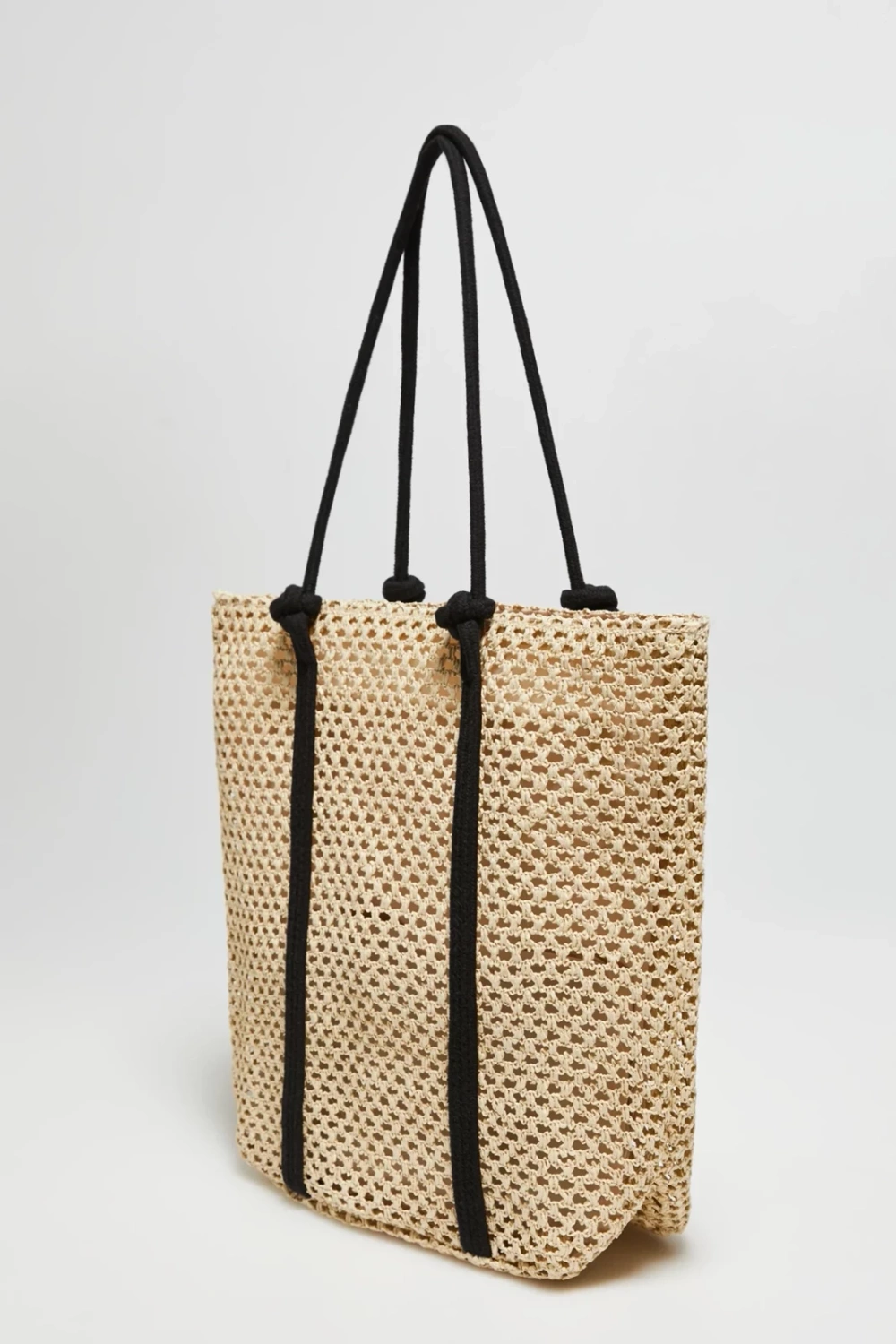 Marisse Beige Beach Bag
