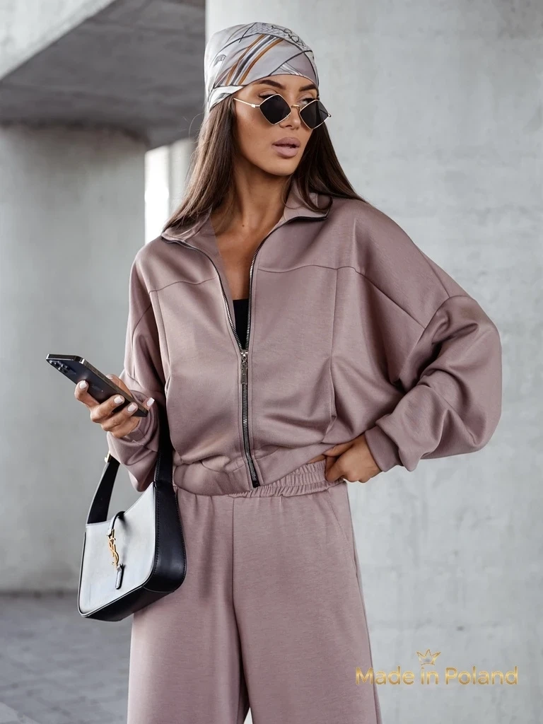 Resti Viscose Women&#039;s Tracksuit Set Long Waves