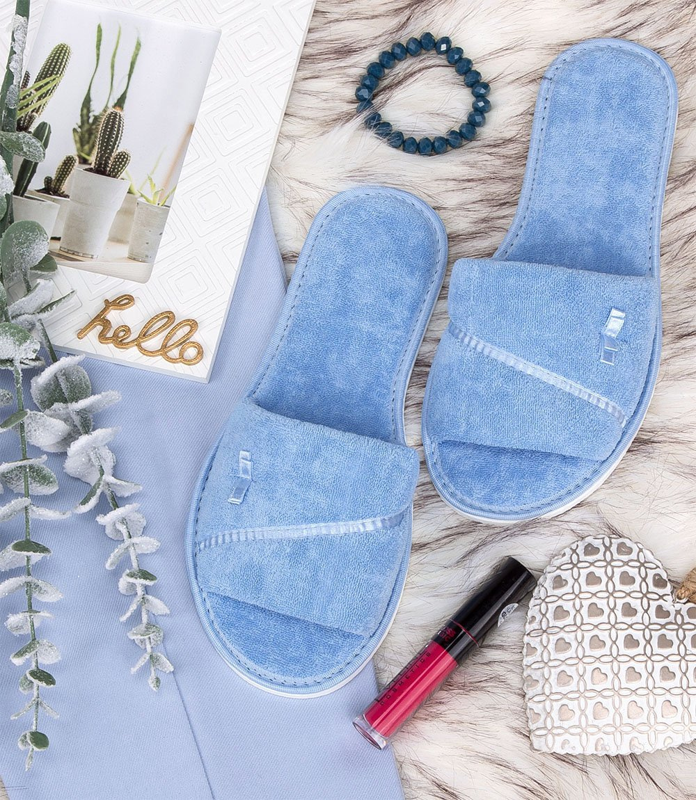 Дамски чехли Natural Style NS-041 сини